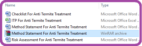 Method Statement For Anti Termite Treatment