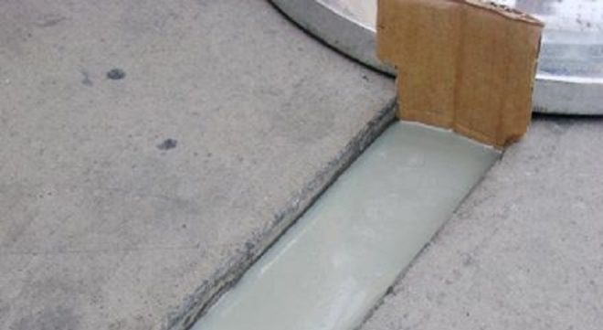 Damaged Cracked Concrete Repair Of Large Cracks