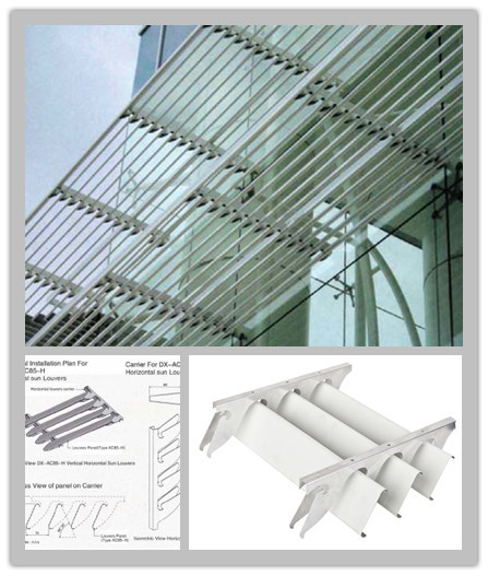 installation method statement for Roof Shading Louvers