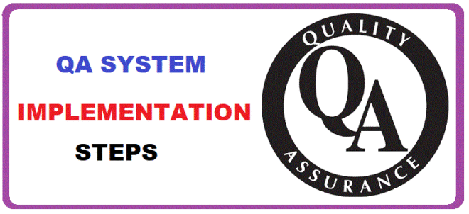 QA System Implementation Steps