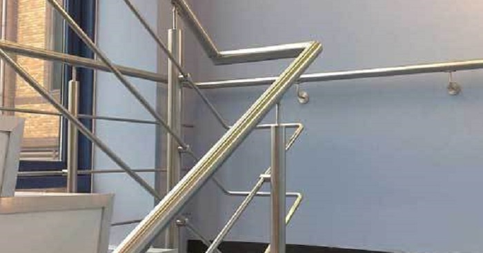 Aluminum Stair Railing Handrail Fabrication Method
