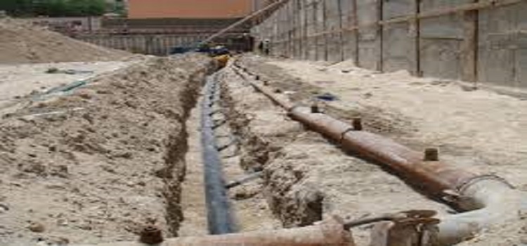 dewatering in construction well point system